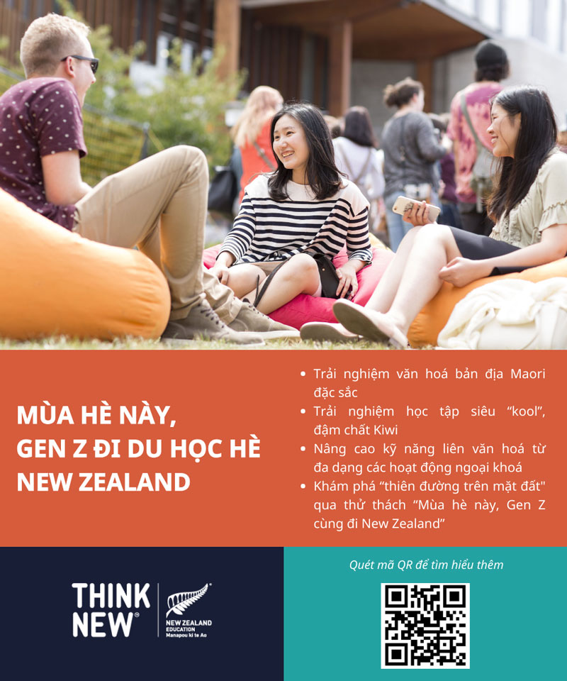 Khởi động loạt Chương trình Du học Hè New Zealand dành cho học sinh Việt Nam