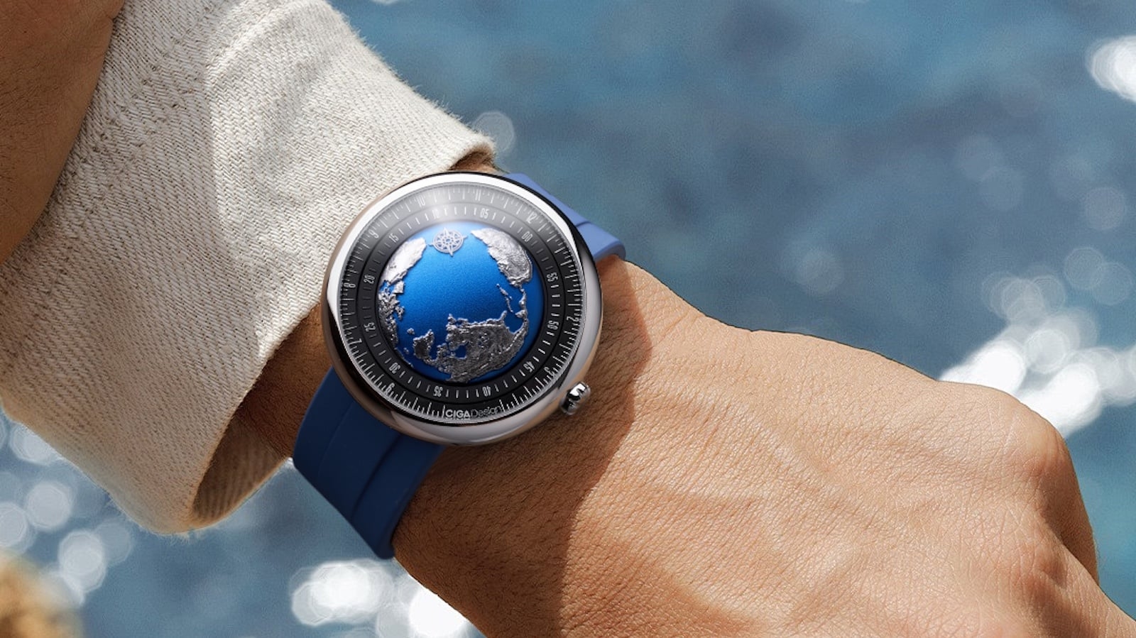CIGA Design Blue Planet II U039 – When the Earth Moves on Your Wrist