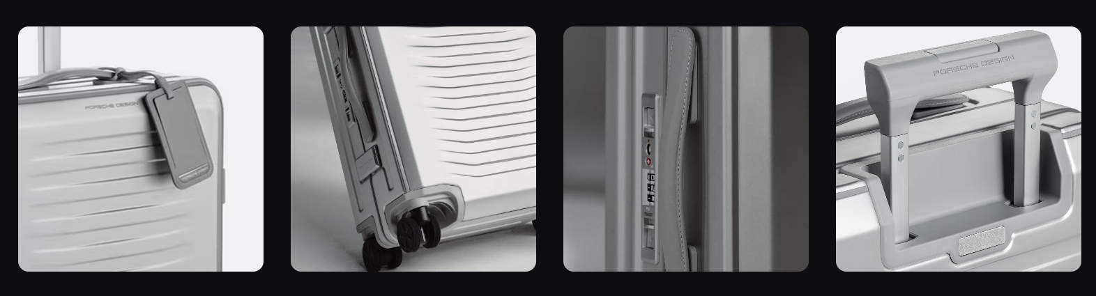 Porsche Roadster Aluminum Trolley: When a Suitcase Is Designed Like a Porsche 911