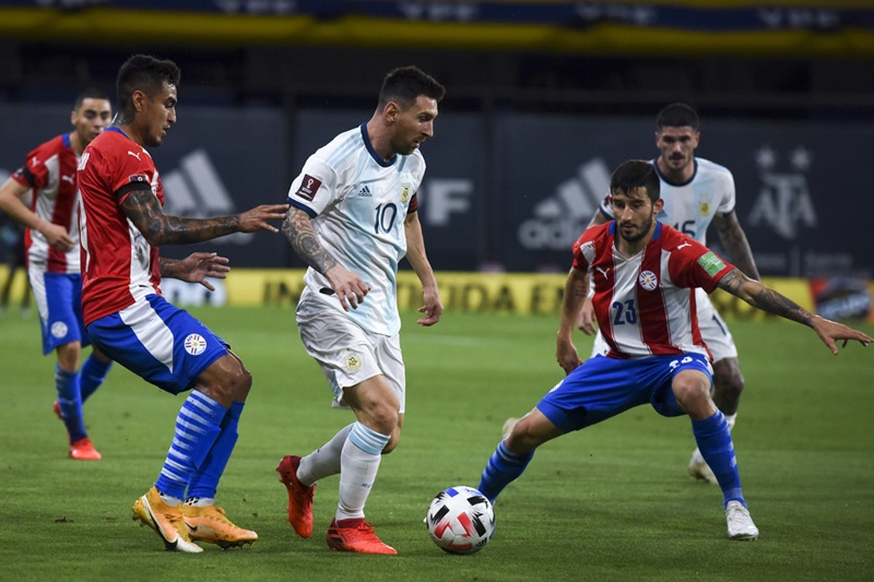 Link trực tiếp Argentina vs Paraguay