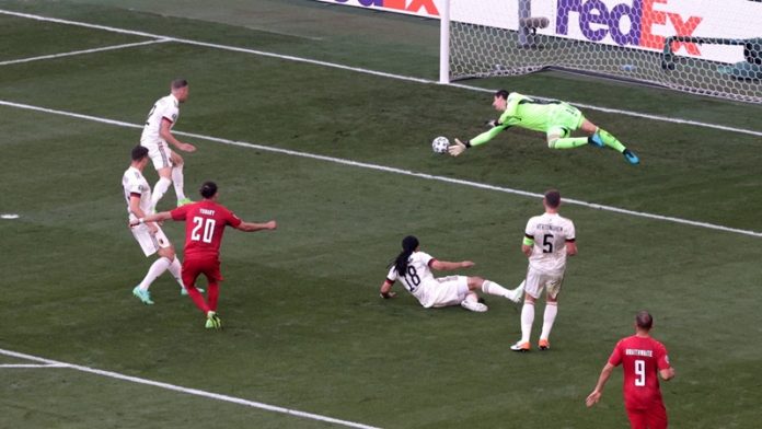 Kết quả bóng đá Đan Mạch vs Bỉ: De Bruyne và Hazard cùng phá kỷ lục