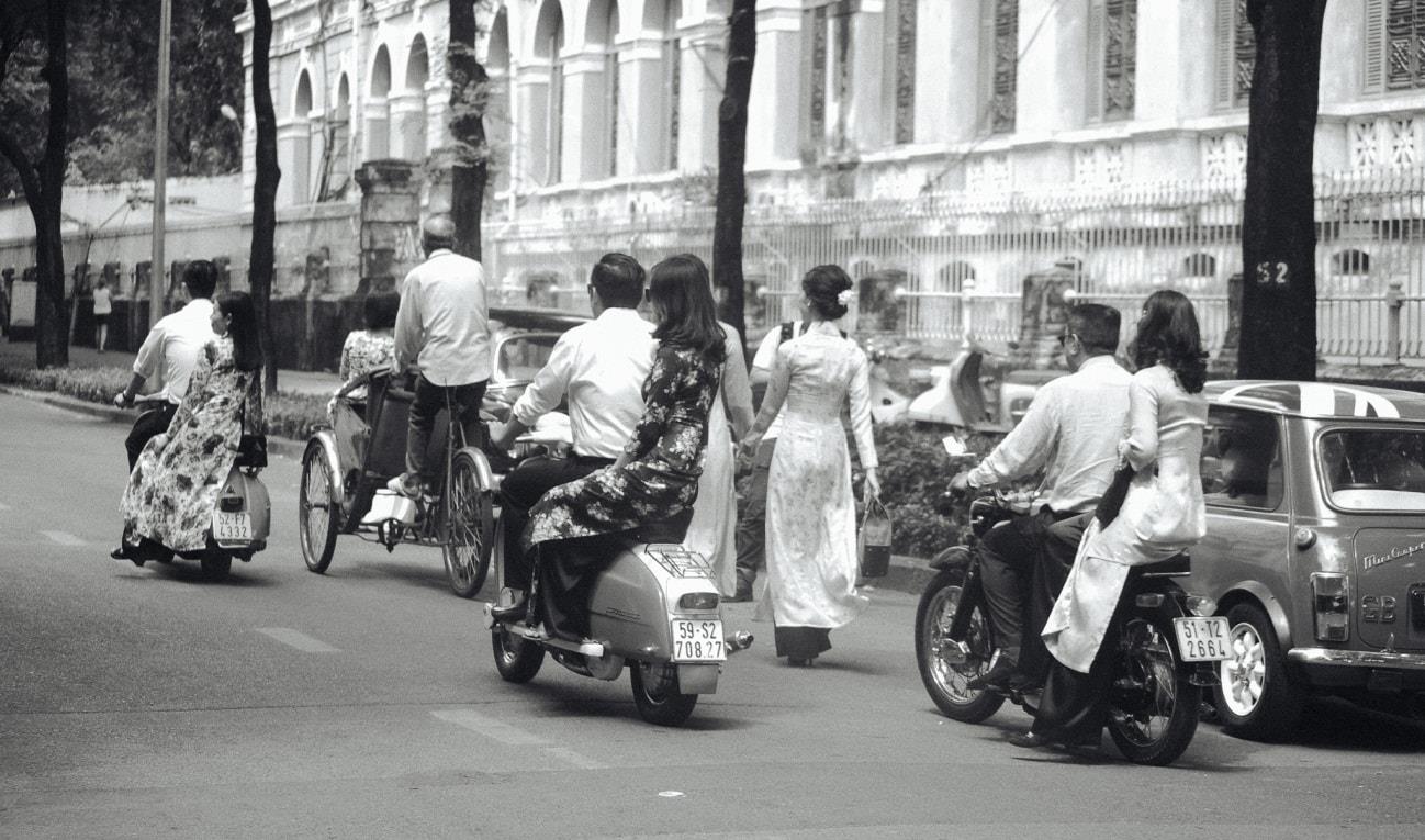 Bộ ảnh tái hiện Sài Gòn xưa, sài gòn xưa, ảnh sài gòn xưa