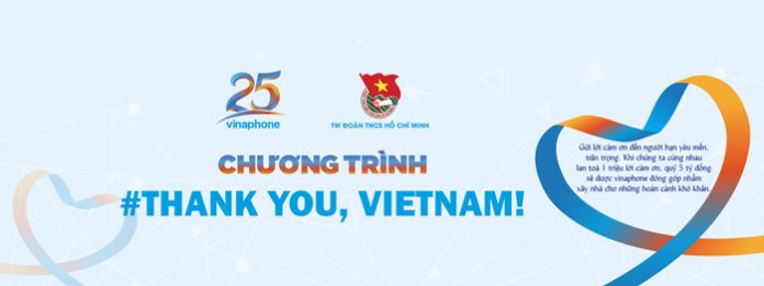 #Thank you Vietnam! – Khởi tạo lời cám ơn, xây dựng nguồn quỹ nhân ái