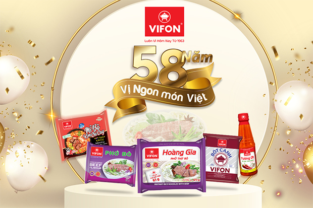 Hành trình 58 năm vị ngon món Việt xuất khẩu 1 tỷ sản phẩm mang nhãn hiệu VIFON