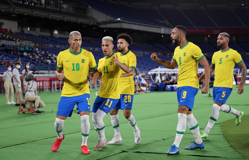 Link trực tiếp U23 Brazil vs U23 Ai Cập