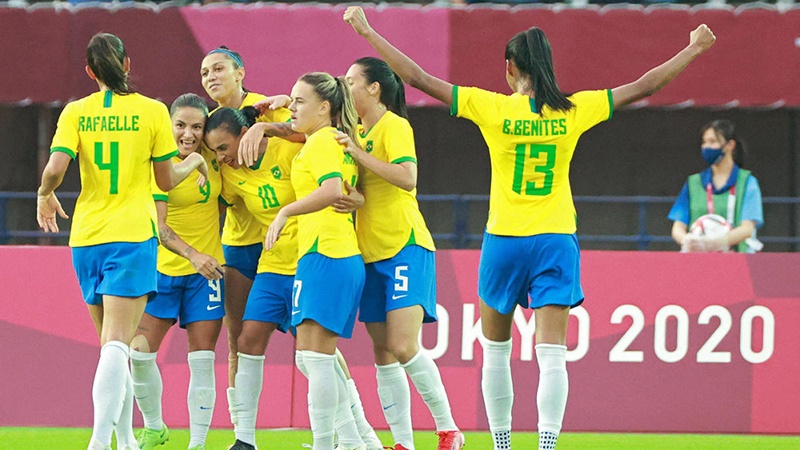 Link trực tiếp bóng đá nữ Brazil vs Zambia