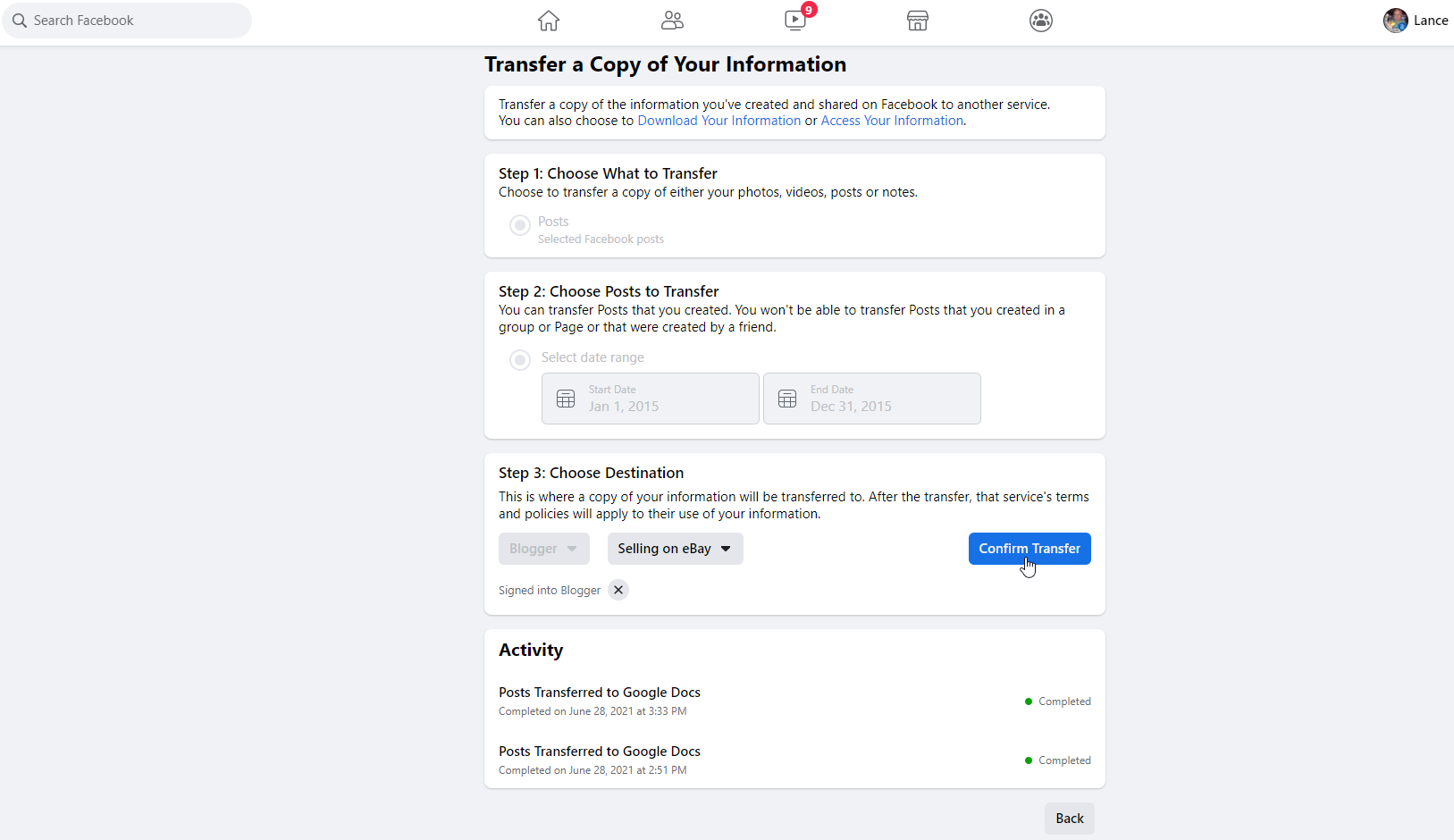 hướng dẫn facebook