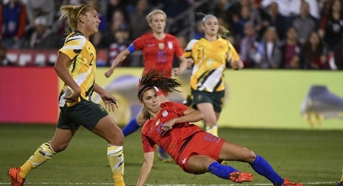 Link trực tiếp bóng đá nữ Mỹ vs Úc
