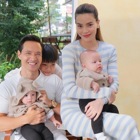 Gia đình nhỏ hạnh phúc của Hồ Ngọc Hà – Kim Lý