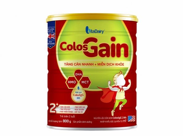 Colos Gain, trẻ suy dinh dưỡng
