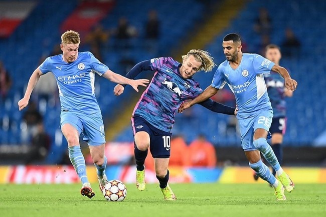 Trực tiếp bóng đá Leipzig vs Man City