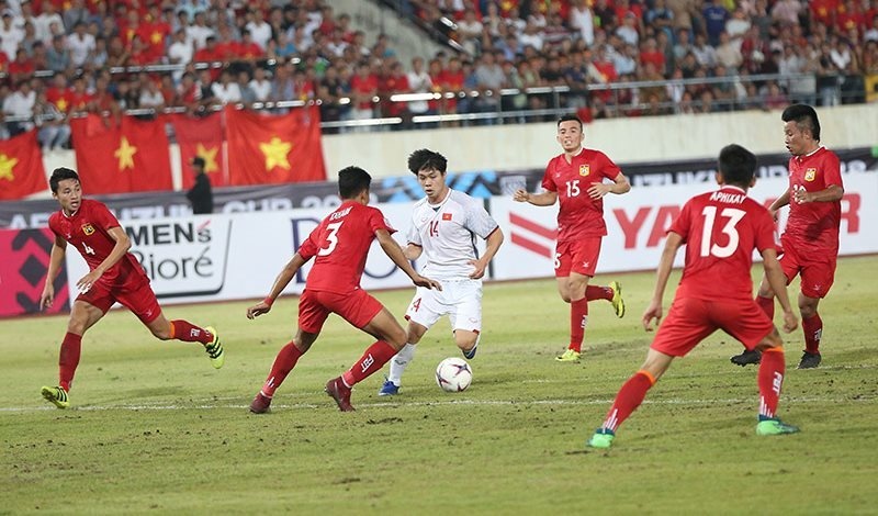 Trực tiếp bóng đá Lào vs Việt Nam