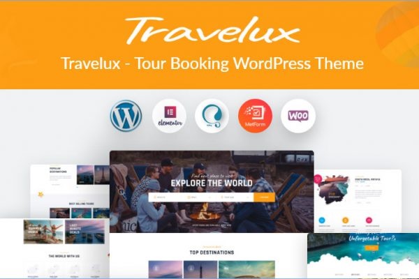 Top 6 theme web du lịch đẹp nhất