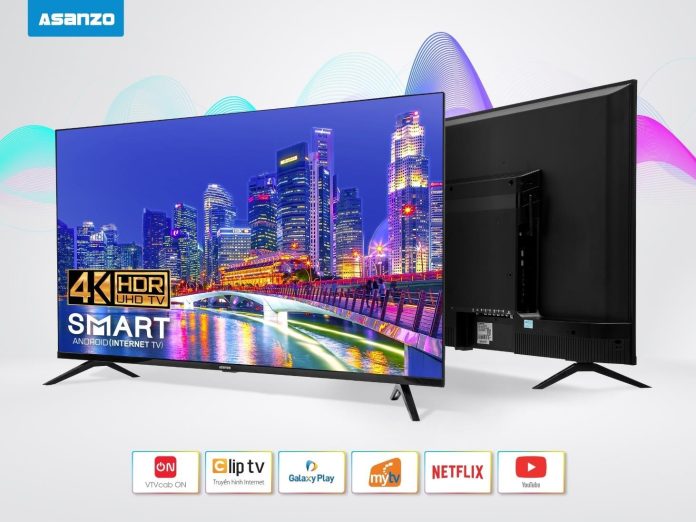 Asanzo Smart TV Ultra iSLIM 4K ra mắt