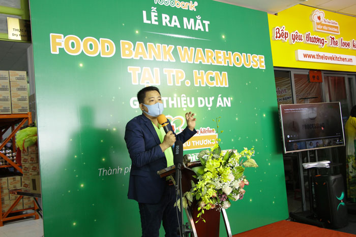 Anh Nguyến Tuấn Khởi – Chủ tịch Ngân hàng Thực phẩm FoodBank Việt Nam giới thiệu về dự án