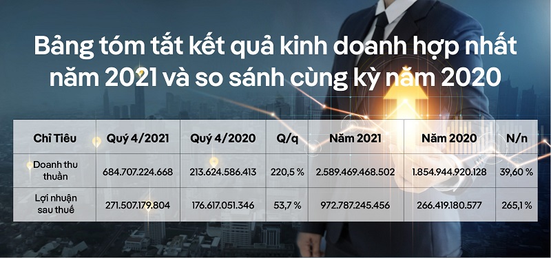 Bamboo Capital, lợi nhuận 2021 Bamboo Capital