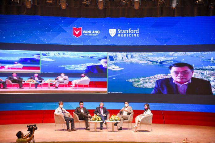 Đại học Văn Lang thảo luận với các giáo sư Đại học Stanford về định hướng ứng dụng AI – Blockchain trong y khoa và giáo dục