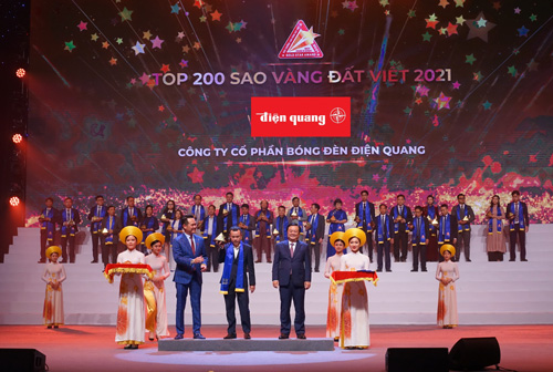Điện Quang tiếp tục nhận giải ‘Sao Vàng Đất Việt’ năm 2021