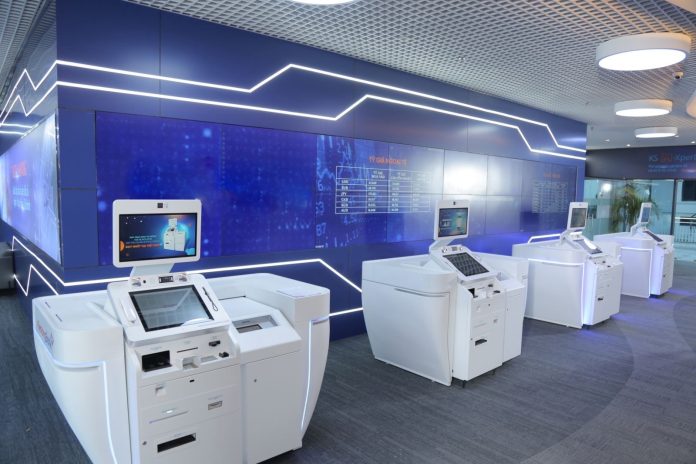 Máy giao máy giao dịch ngân hàng tự động STM – sản phẩm chủ lực của Tập đoàn công nghệ Unicloud