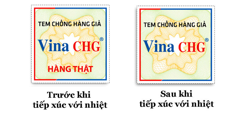 tem chống hàng giả công nghệ nhiệt