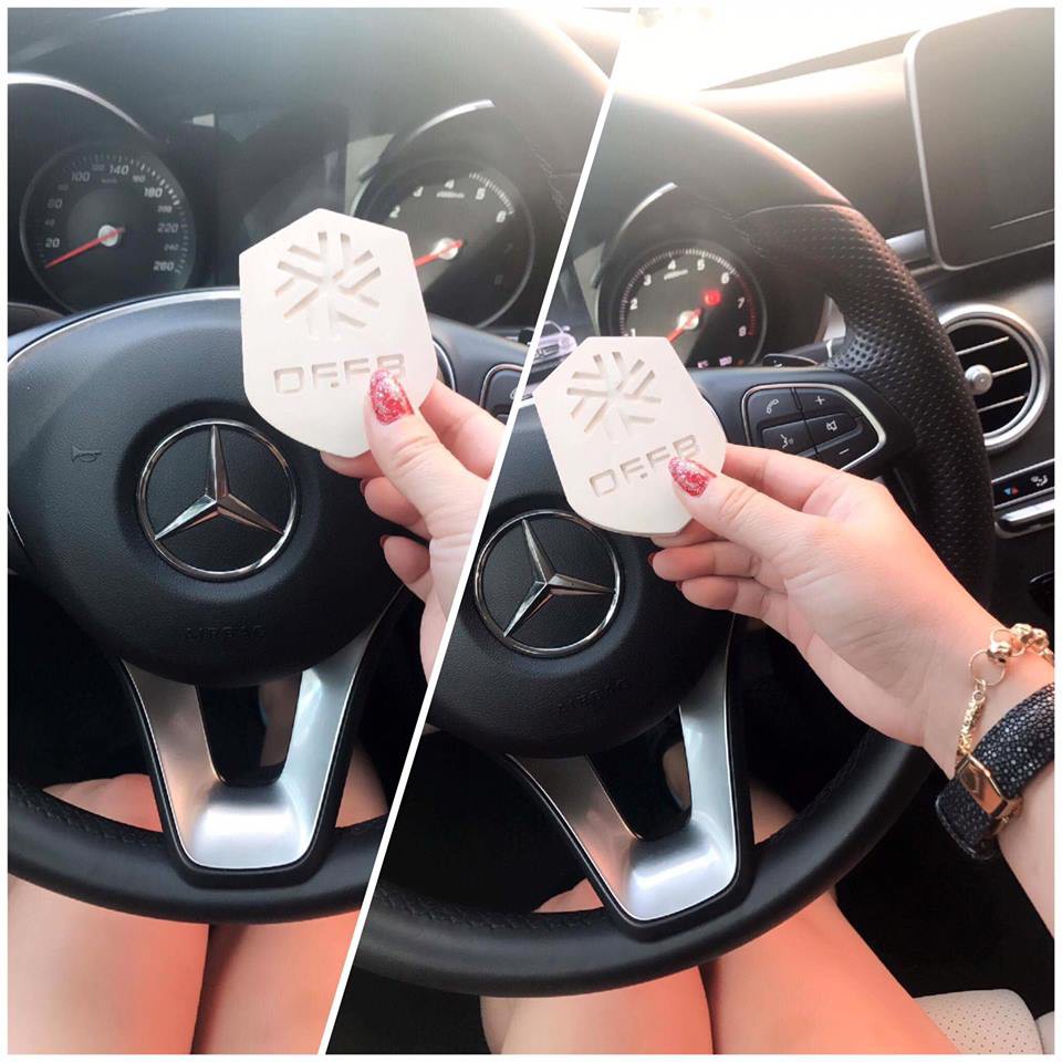 viên khử mùi ô tô, nanoto, khử mùi nanoto, offb