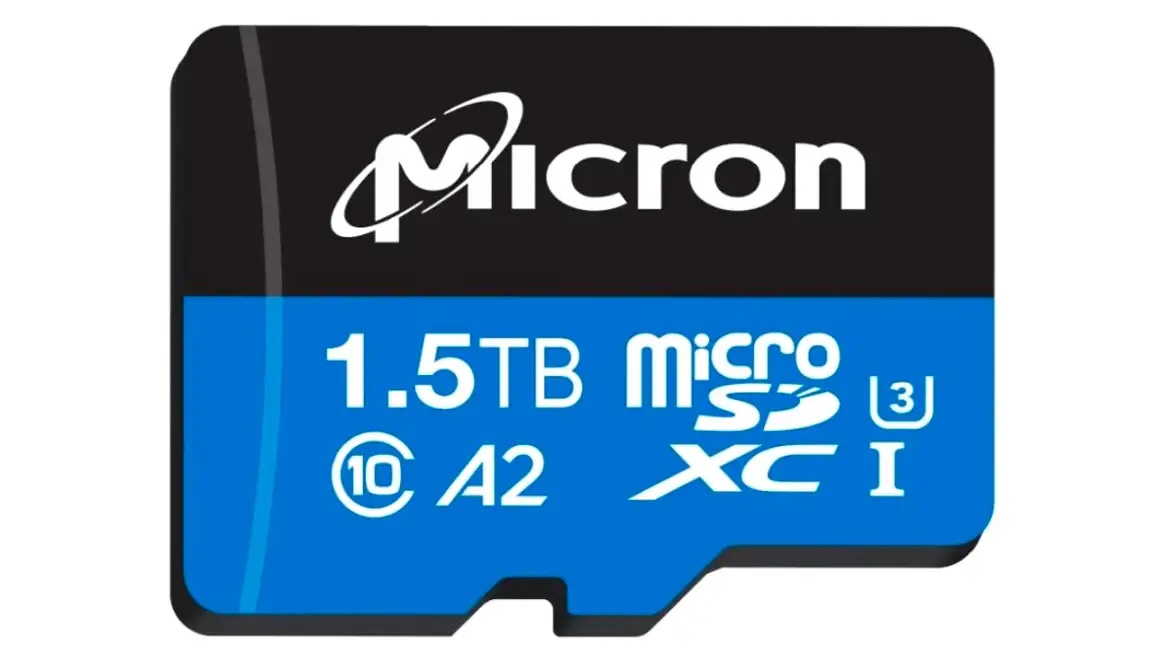 Thẻ microSD 1.5TB, thẻ microSD, Micron