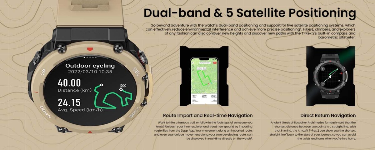Amazfit T-Rex 2, đồng hồ thông minh, smartwatch Amazfit 