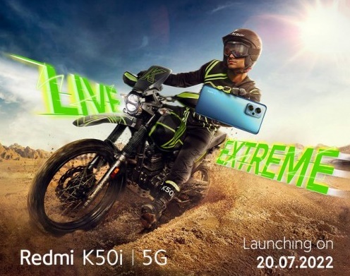 Redmi K50i sẽ ra mắt vào ngày 20 tháng 7