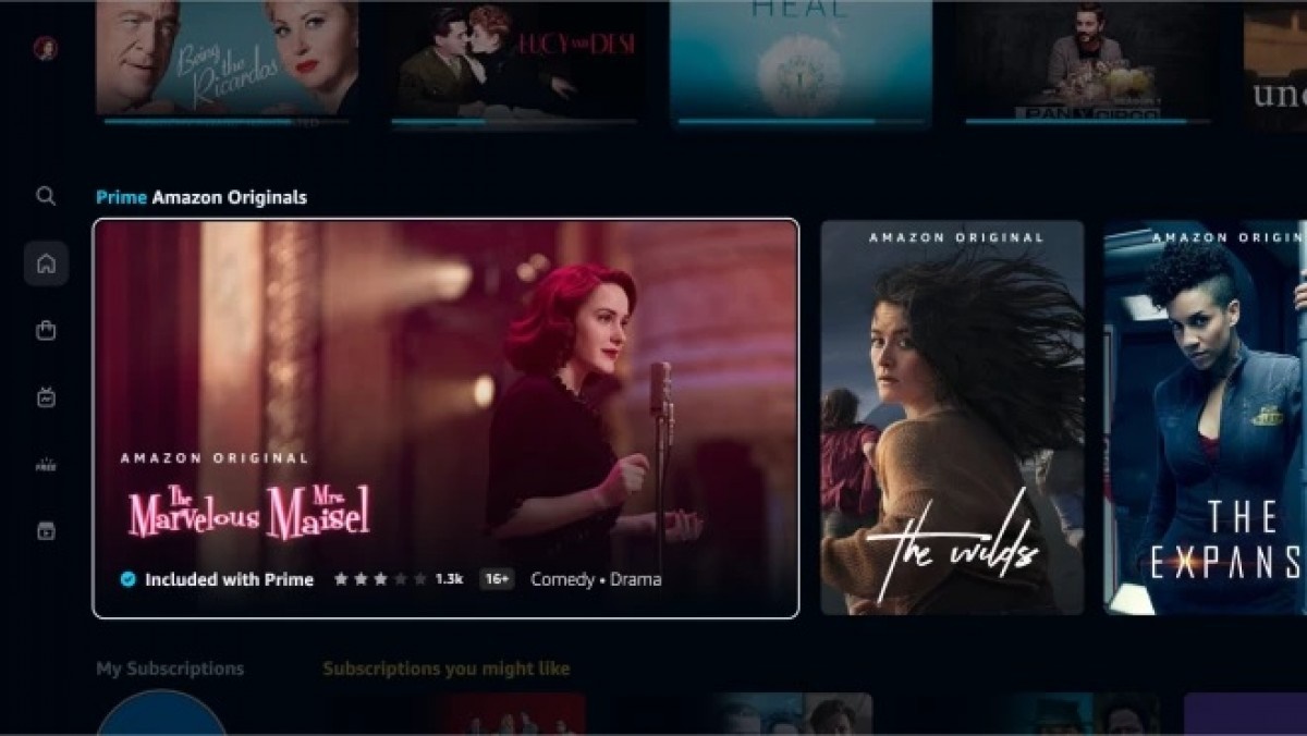 Giao diện mới Amazon Prime Video, Amazon Prime Video, dịch vụ video, amazon