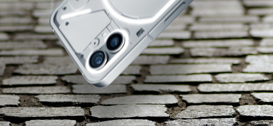 thả rơi Nothing Phone (1), Nothing Phone (1), điện thoại Nothing