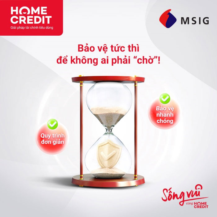 bảo hiểm home credit, bảo hiểm tài chính gia đình