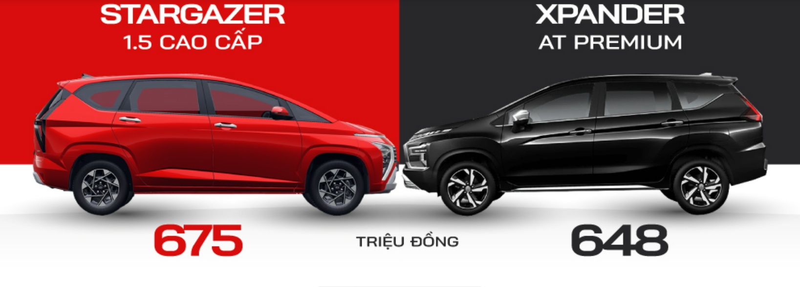 Hyundai Stargazer, Mitsubishi Xpander
