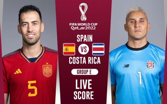 Dự đoán tỷ số Tây Ban Nha vs Costa Rica