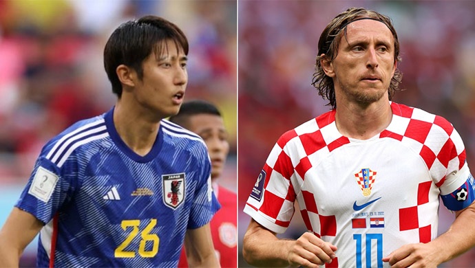 Tương quan Nhật Bản vs Croatia