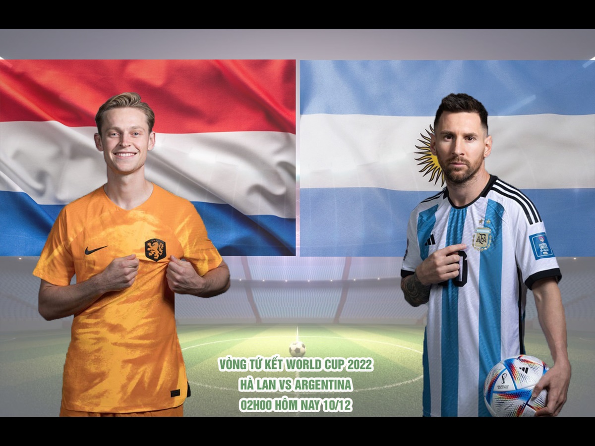 Link trực tiếp Hà Lan vs Argentina