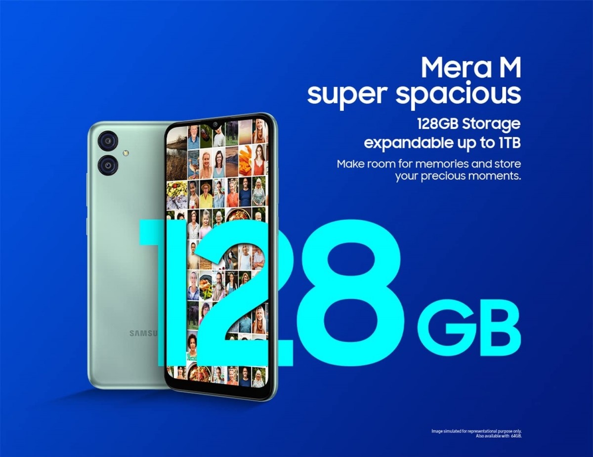 Samsung Galaxy M04 ra mắt