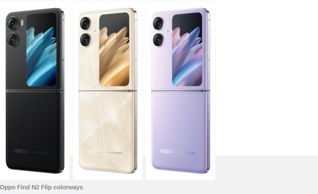 Oppo Find N2, Oppo Find N2 Flip