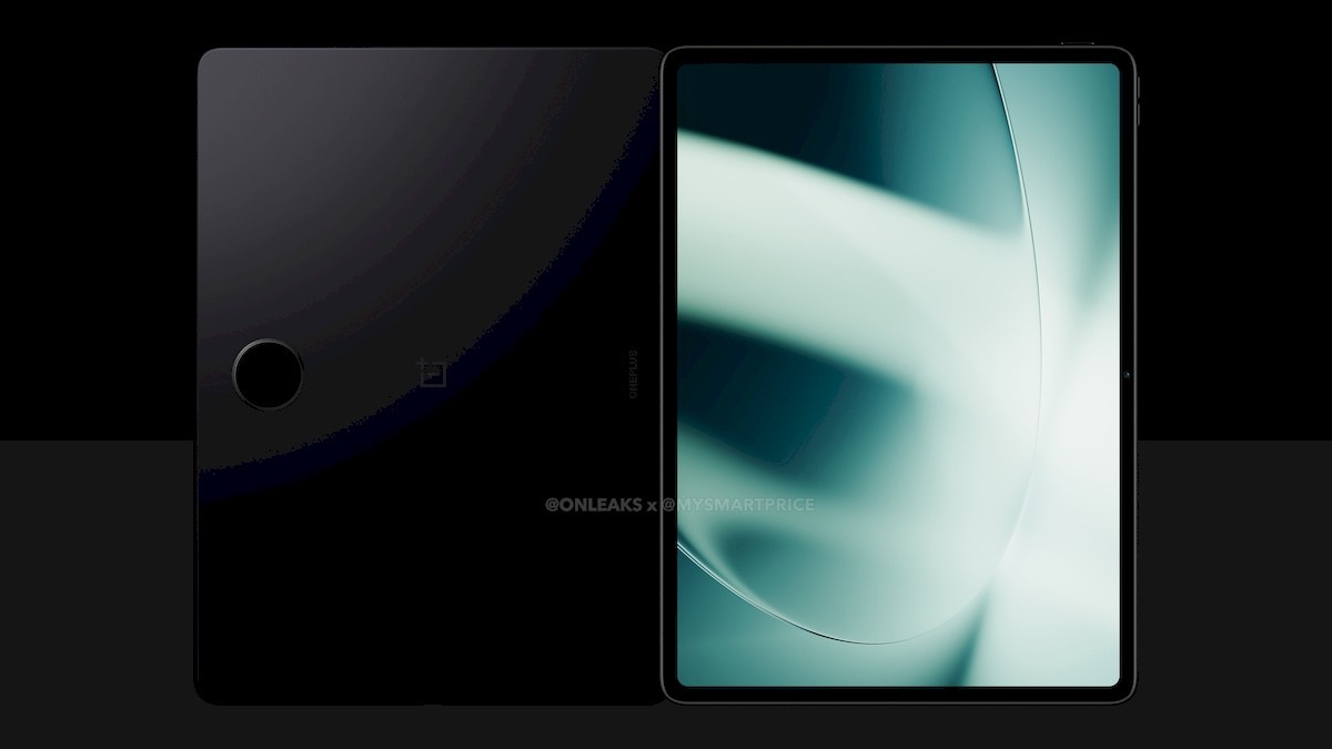OnePlus Pad, ảnh render, máy tính bảng OnePlus
