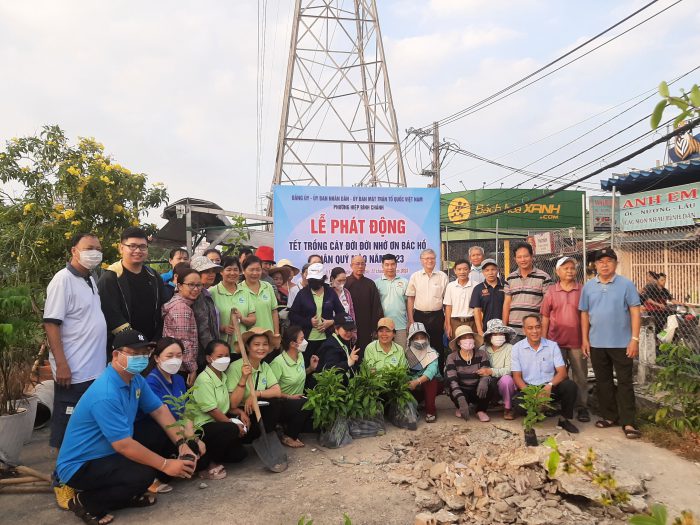 phường hiệp bình chánh Tết trồng cây đời đời nhớ ơn Bác Hồ