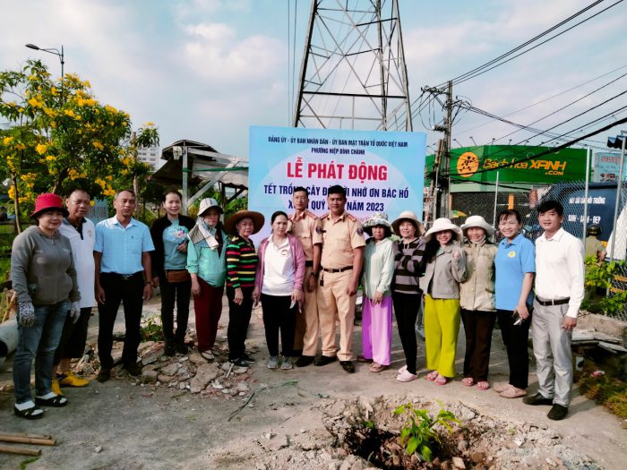 phường hiệp bình chánh Tết trồng cây đời đời nhớ ơn Bác Hồ