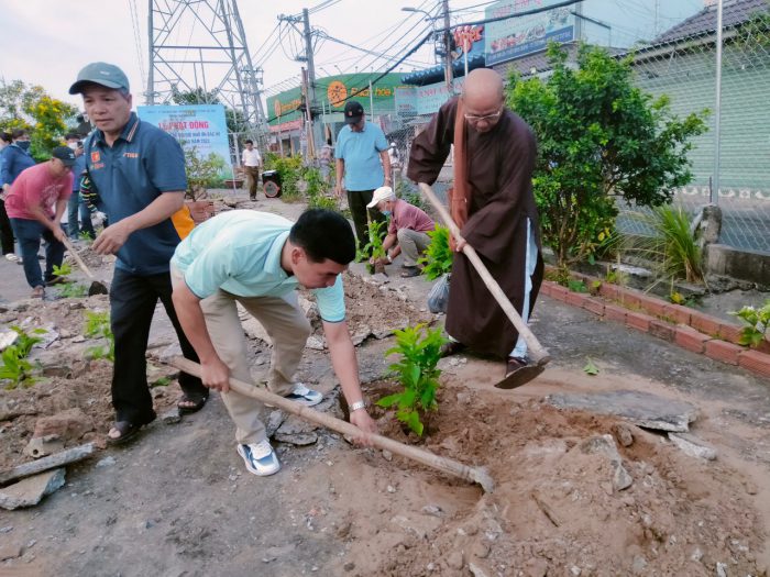 phường hiệp bình chánh Tết trồng cây đời đời nhớ ơn Bác Hồ