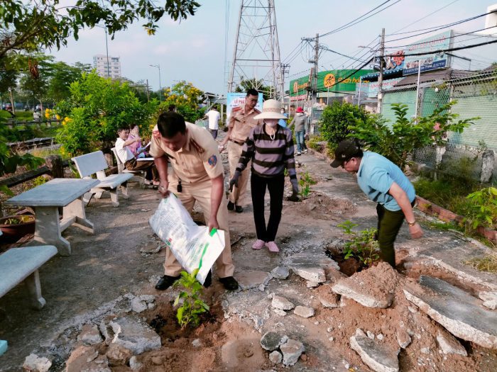 phường hiệp bình chánh Tết trồng cây đời đời nhớ ơn Bác Hồ