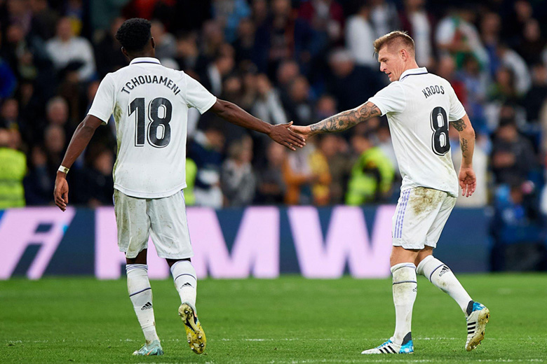 Kroos và Tchouameni sẽ không cùng Real Madrid gặp Liverpool ngày 22/2 tới