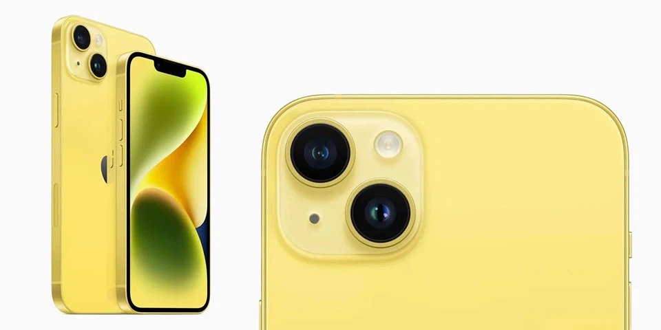 iPhone 14 và 14 Plus màu vàng ra mắt