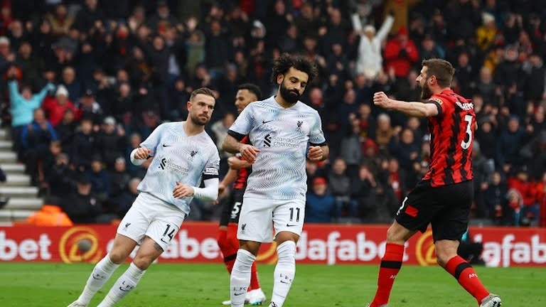 Kết quả bóng đá Bournemouth vs Liverpool: Salah hỏng phạt đền, The Kop ngậm trái đắng