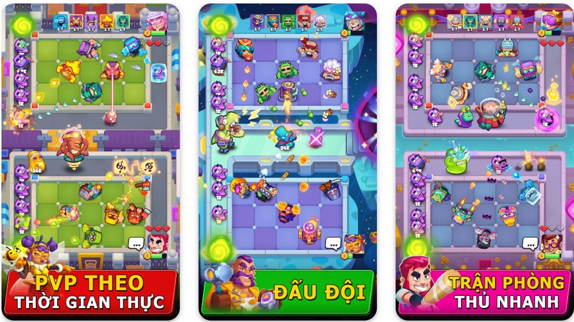 Street Brawlers: Tower Defense, game mobile, gaame chiến thuật, game thủ thành