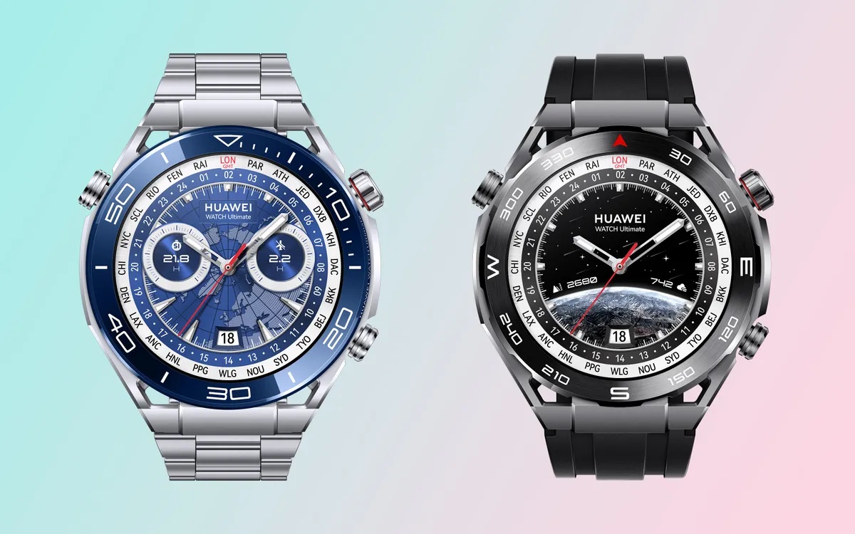 Huawei Watch Ultimate, Apple Watch Ultra