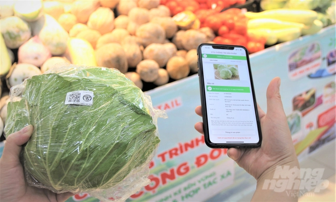 truy xuất nguồn gốc nông sản