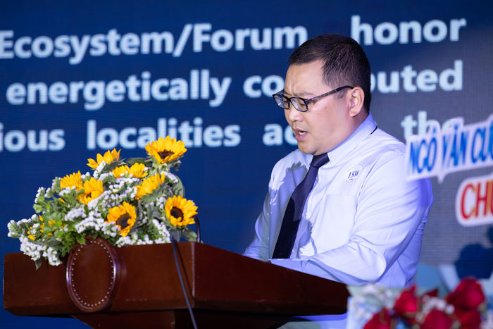 Anh Nguyễn Thanh Hân - Giám đốc Trung tâm CTXH Thanh thiếu niên