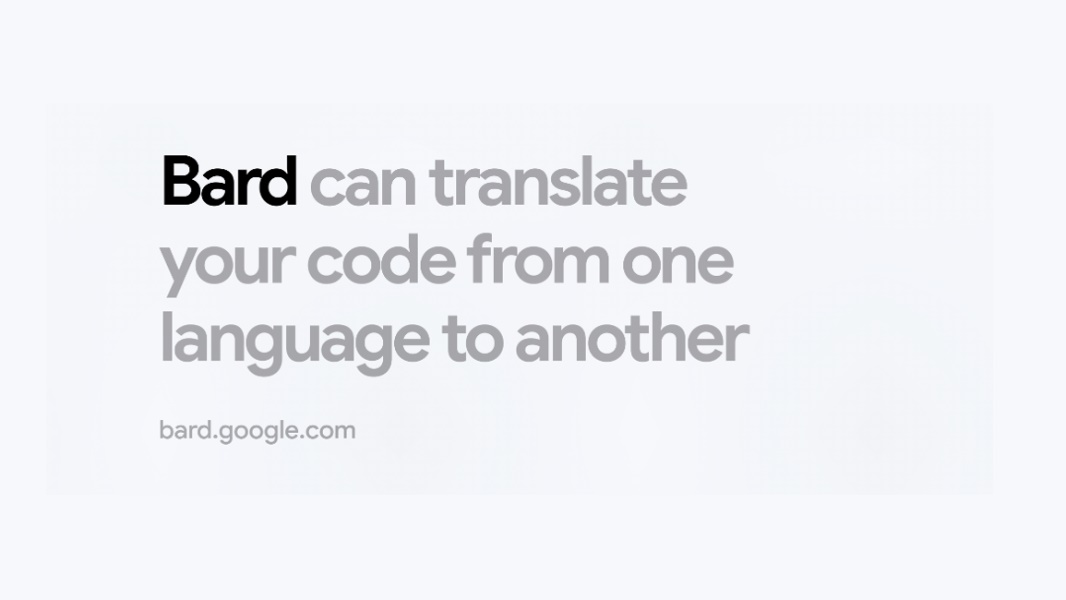Google Bard AI hiện đã có thể viết code